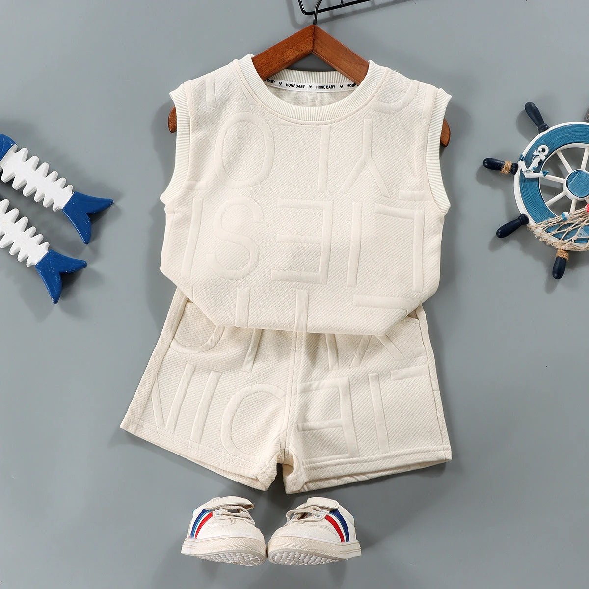 Children's Vest Suit Western Style Loose Children's Clothing by GJG Denim