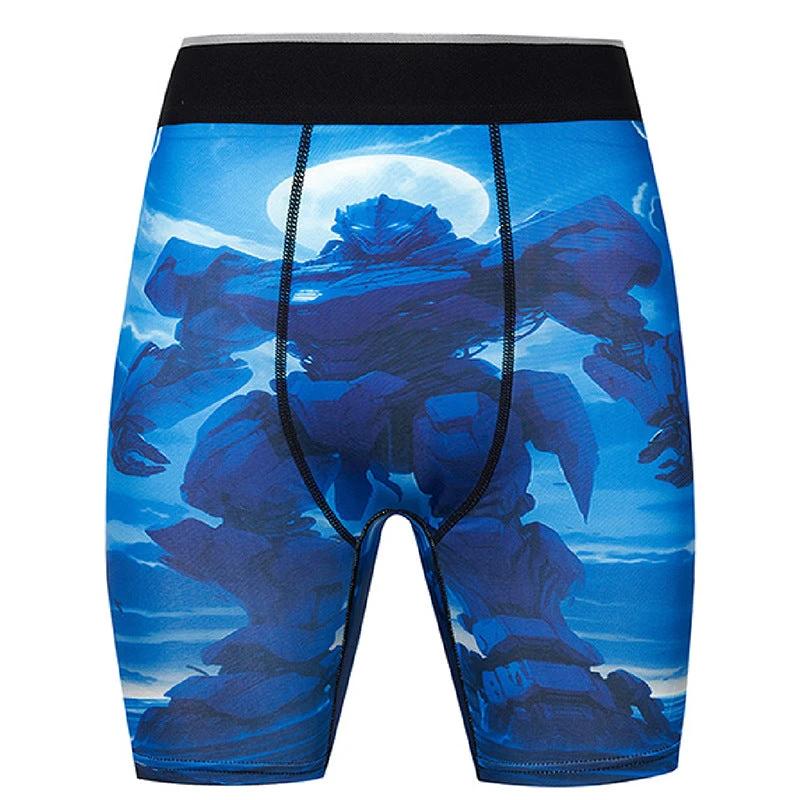 Men's Printed Boxer Shorts by GJG Denim