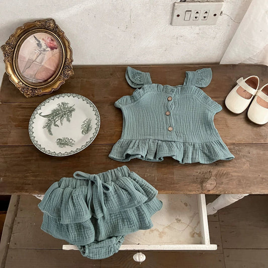 Girls' Western Style Fashion Children's Clothing by GJG Denim