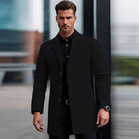 Lapel European And American Lapel Slim Coat by GJG Denim