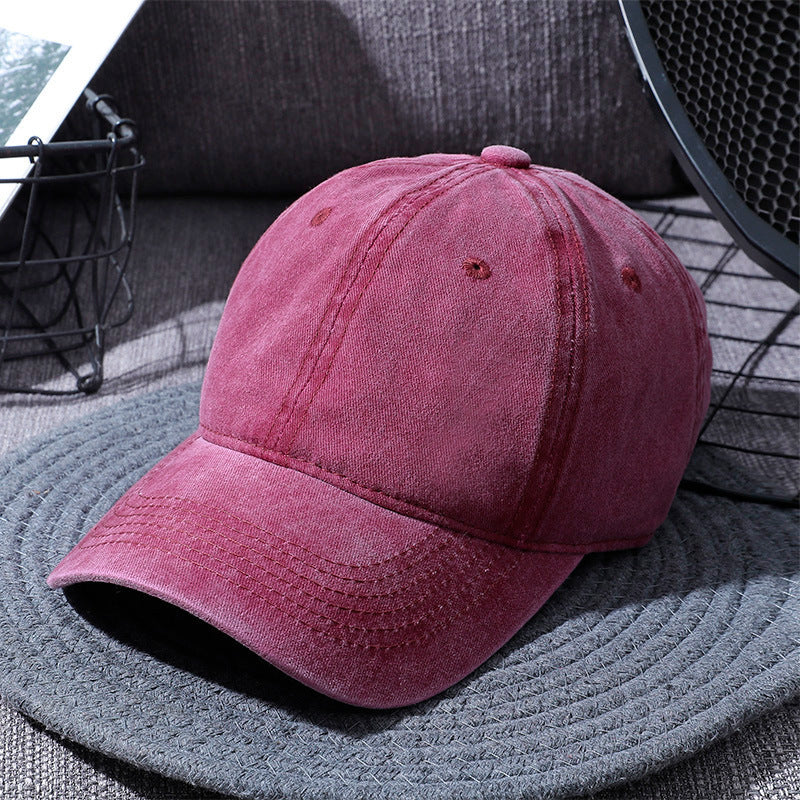 Men's Washed/Distressed Baseball Hats by GJG Denim