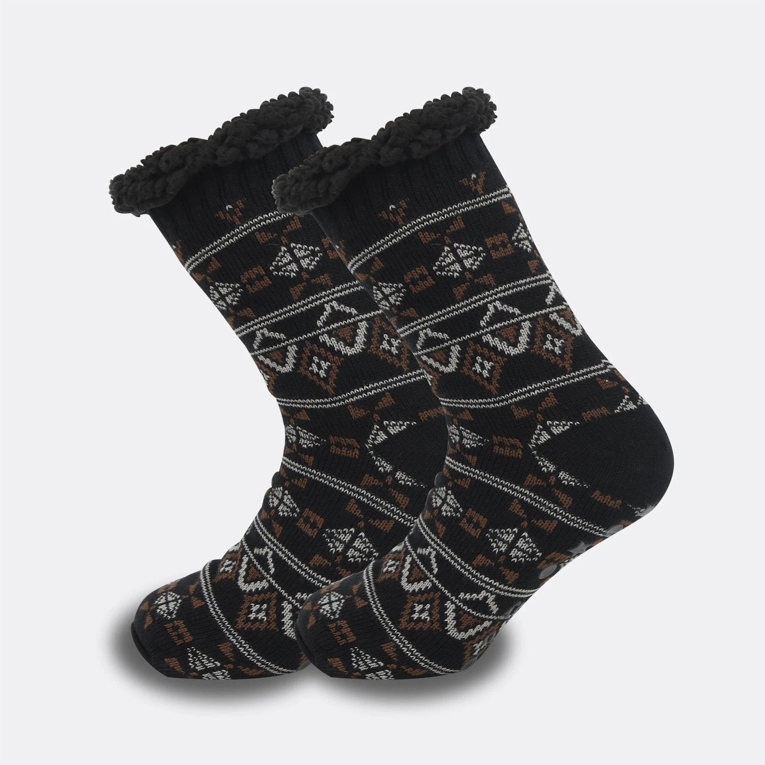 Men's Thick Warm Non-slip Room Socks by GJG Denim