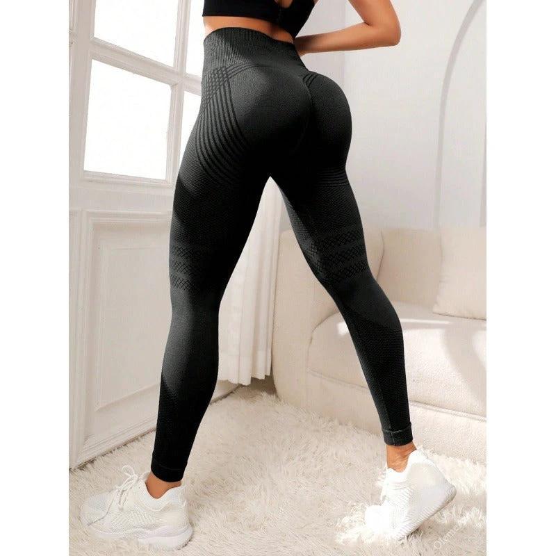High-waisted Yoga Pants Fitness Leggings by GJG Denim