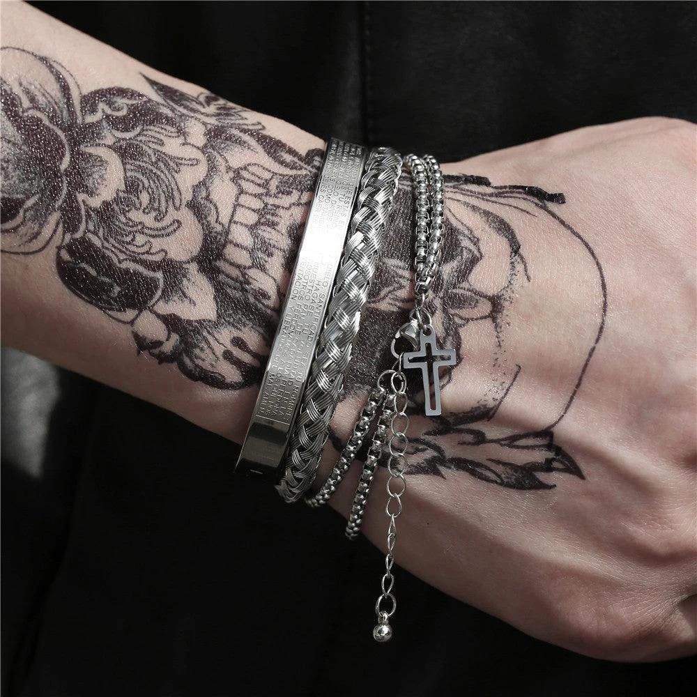 Men's Bangle Bracelets by GJG Denim
