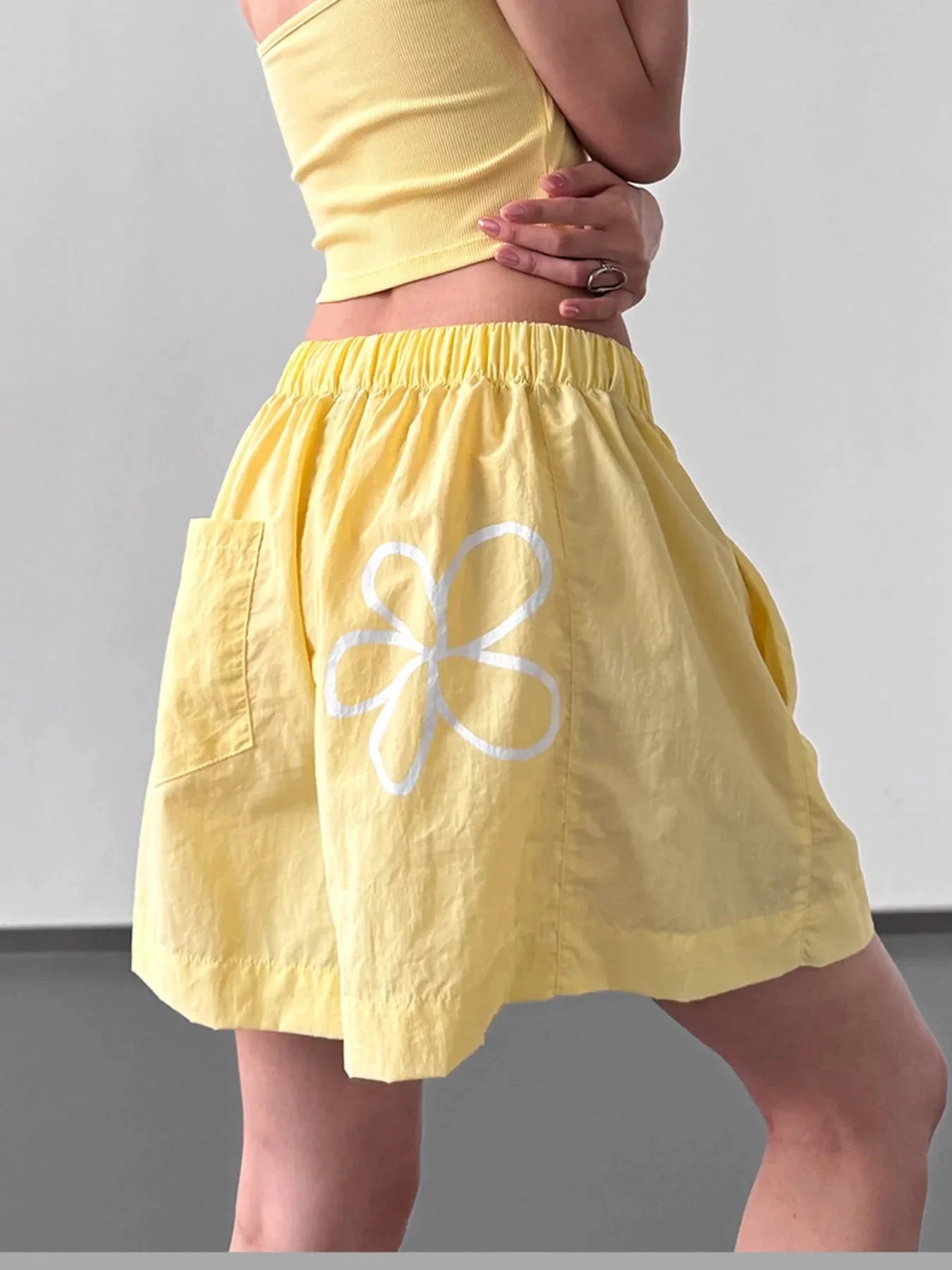 Elastic Waist Shorts by Lady Ros