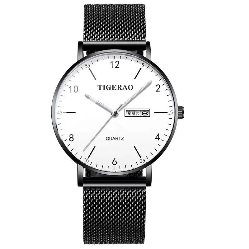 Water-Resistant Luminous Fully Automatic Movement Watch For Men by GJG Denim
