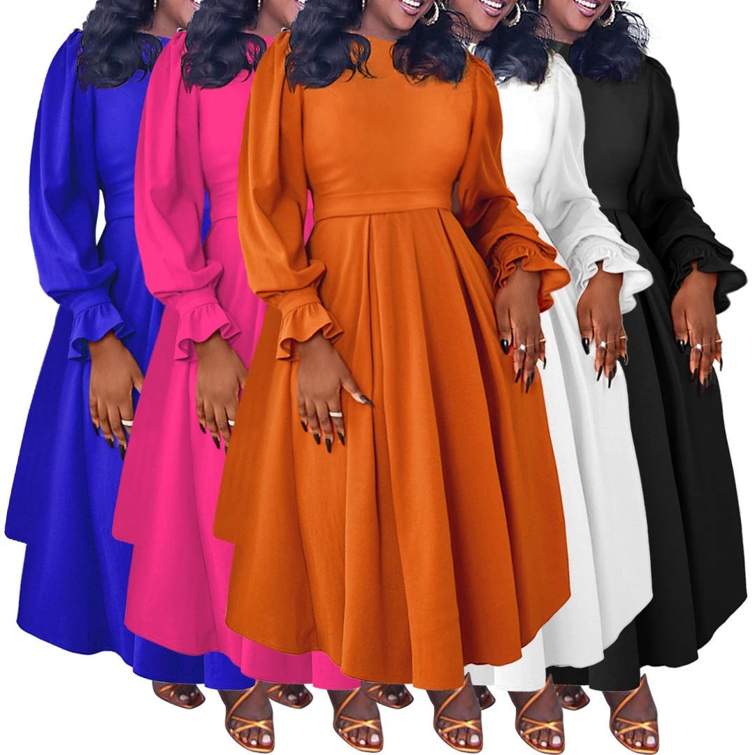Elegant Style Banquet A- Line Skirt Plus Size by GJG Denim