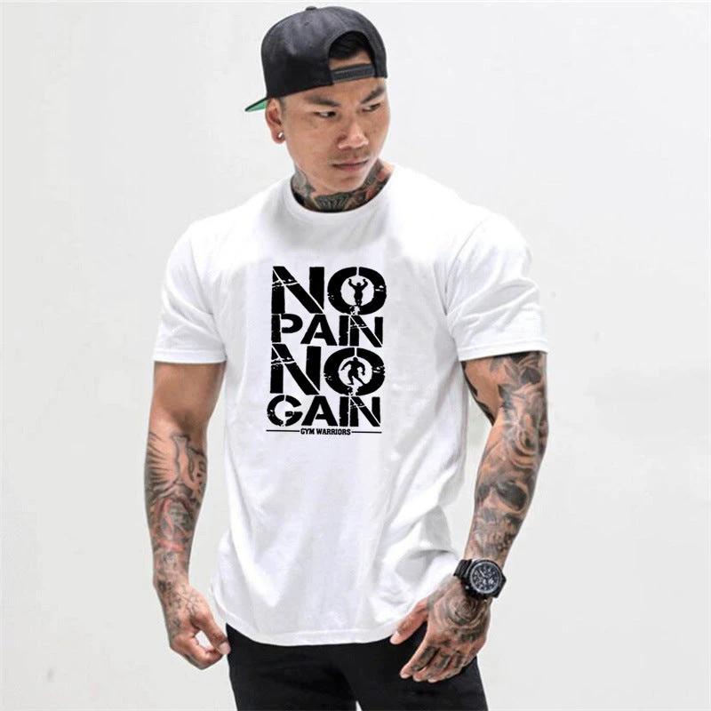 Workout Short Sleeve T-shirt For Men by GJG Denim