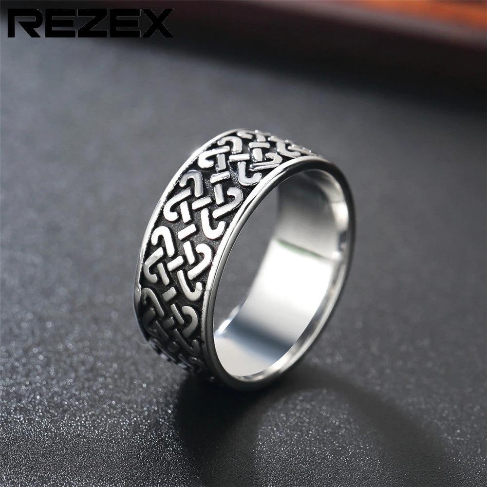 Men's Titanium Steel Ring by GJG Denim