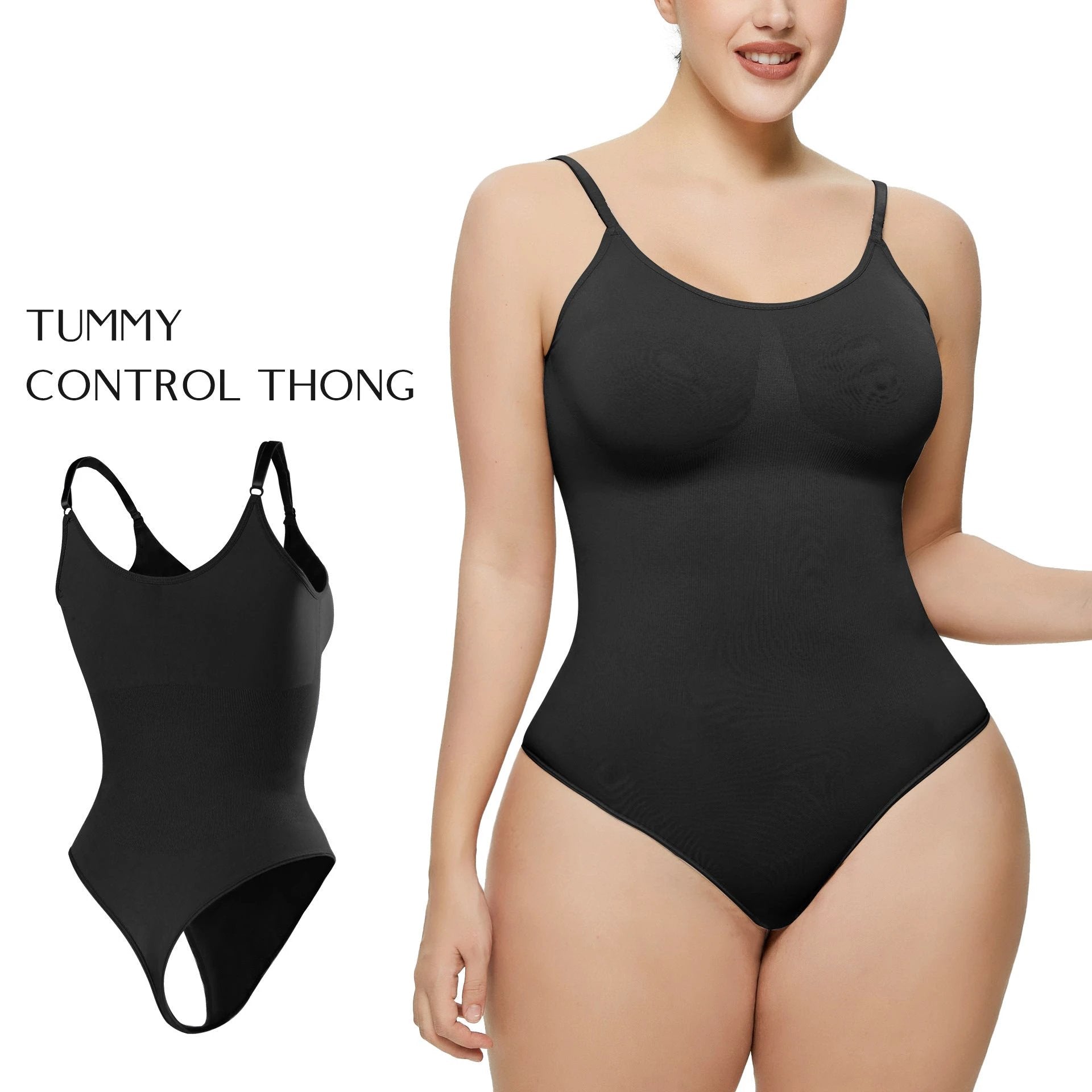 Large Seamless One Piece Bodysuit For Women by GJG Denim