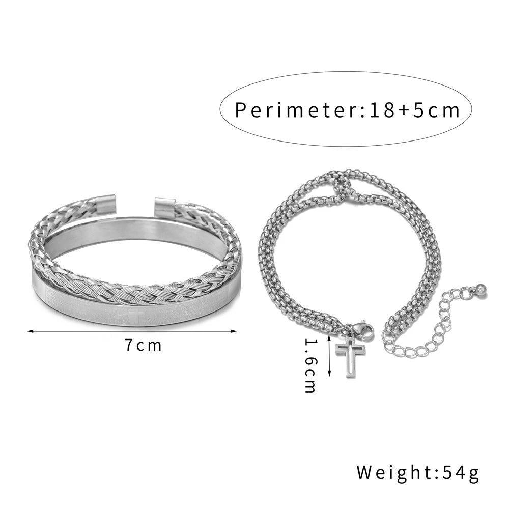 Men's Bangle Bracelets by GJG Denim