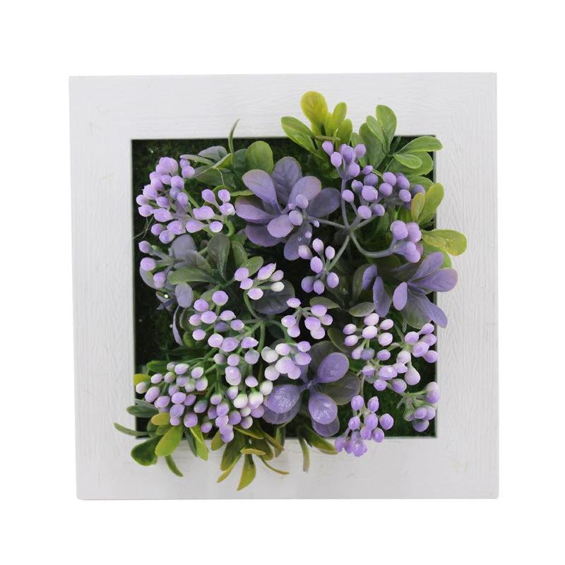 Succulent Wall Decor 3D Artificial Flower Wall Hanging by GJG Denim
