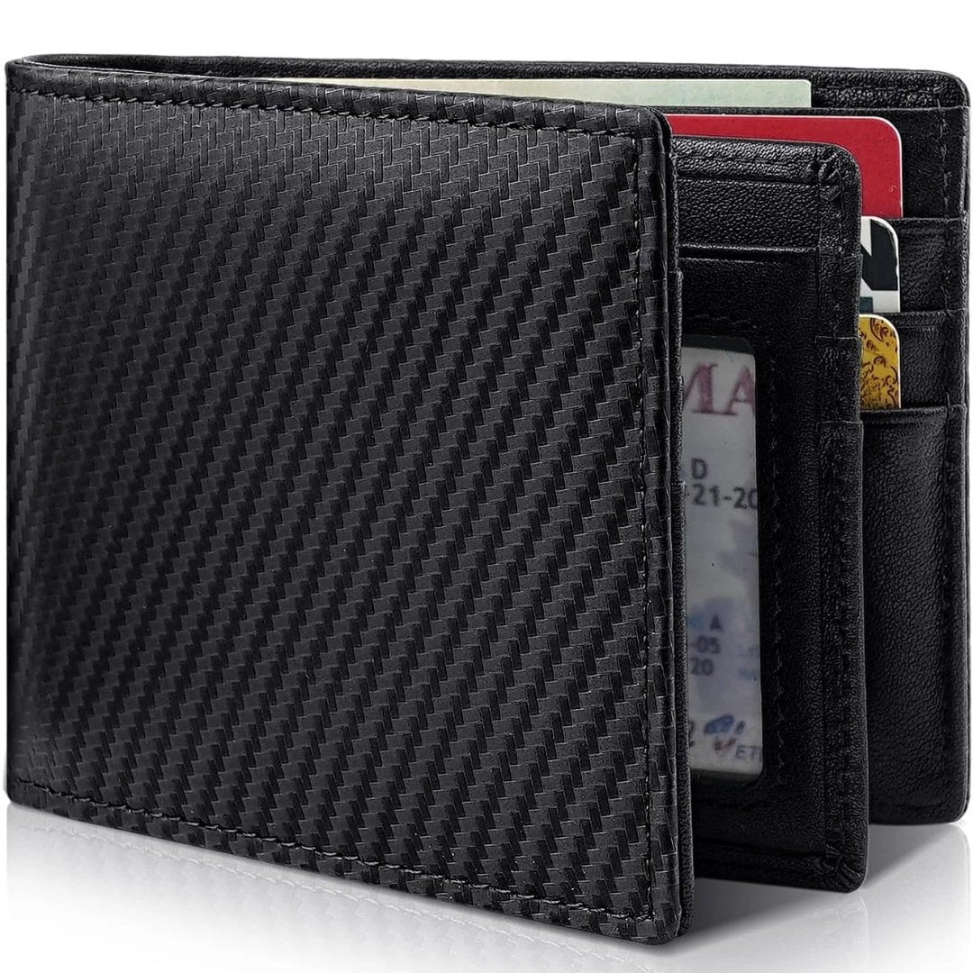 Men's Practical And Convenient Short Leather Wallet by GJG Denim