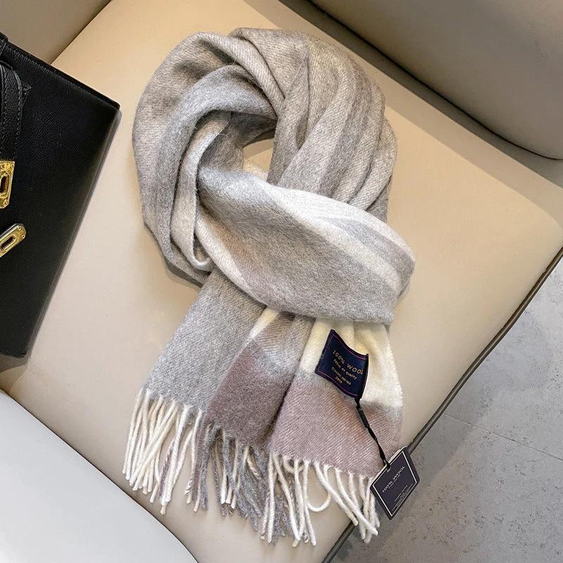 Men's Wool Scarf Winter by GJG Denim