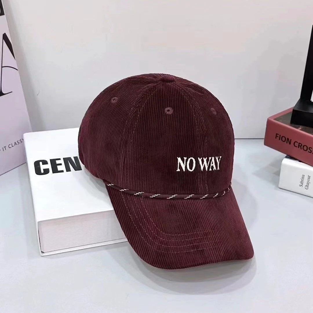 Wide-brim Baseball Cap For Men by GJG Denim
