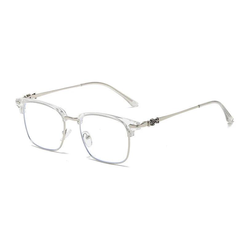 Men's Retro Plate Myopia Glasses by GJG Denim
