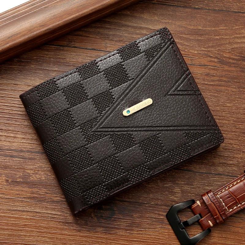 Men's Short Business Wallet by GJG Denim