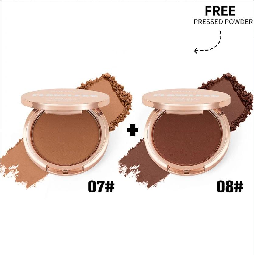 PHOFAY Matte Setting Pressed Powder by GJG Denim