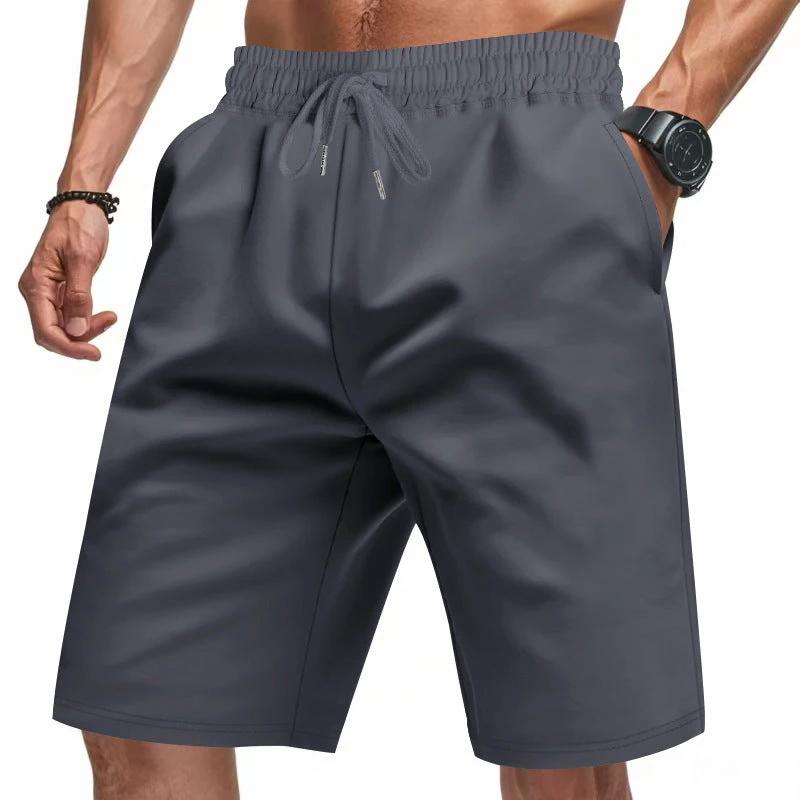 Men's Casual Drawstring Shorts by GJG Denim