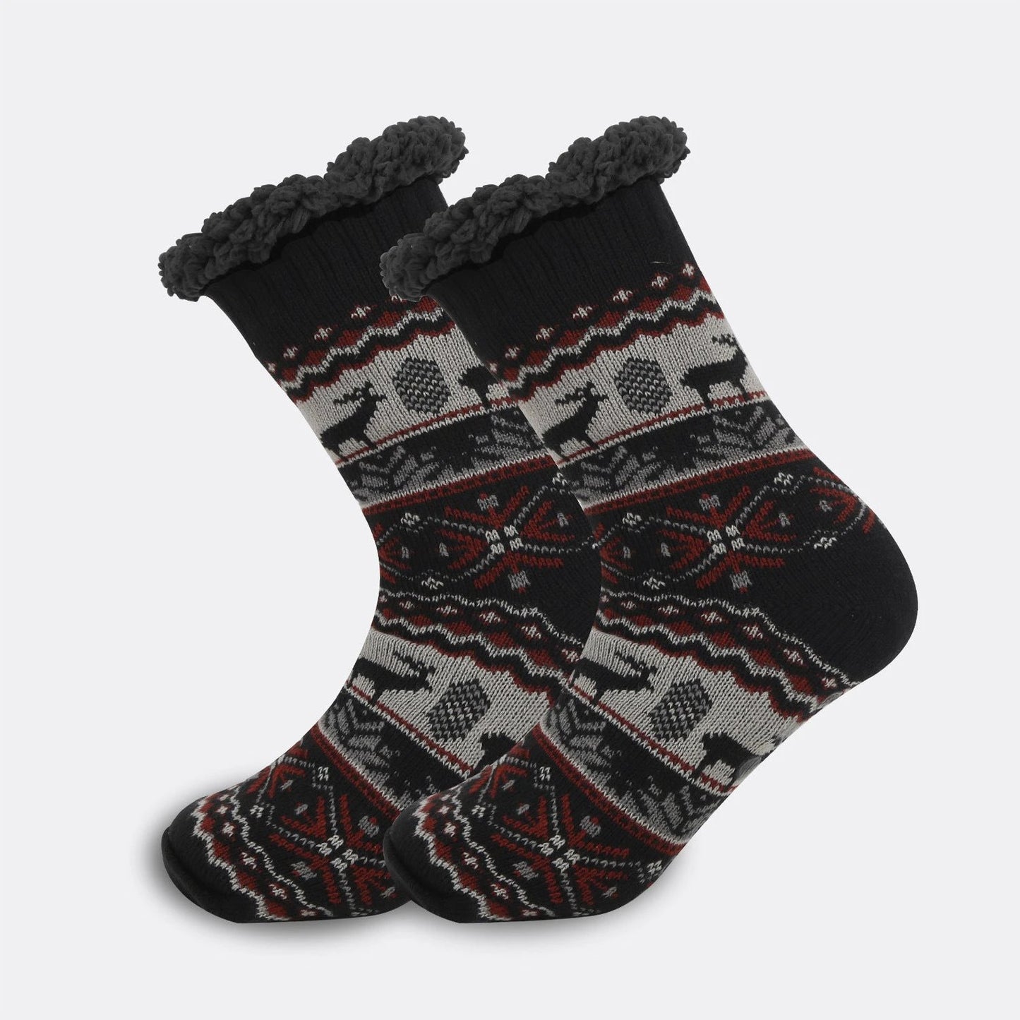 Men's Thick Warm Non-slip Room Socks by GJG Denim