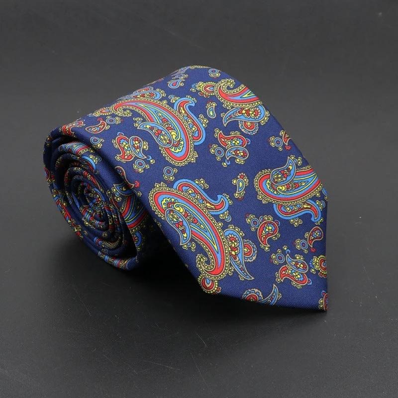 Men's Super Soft Bohemian Silk Ties by GJG Denim