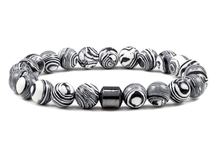 Men's Natural Gemstone Bracelet Vintage by GJG Denim