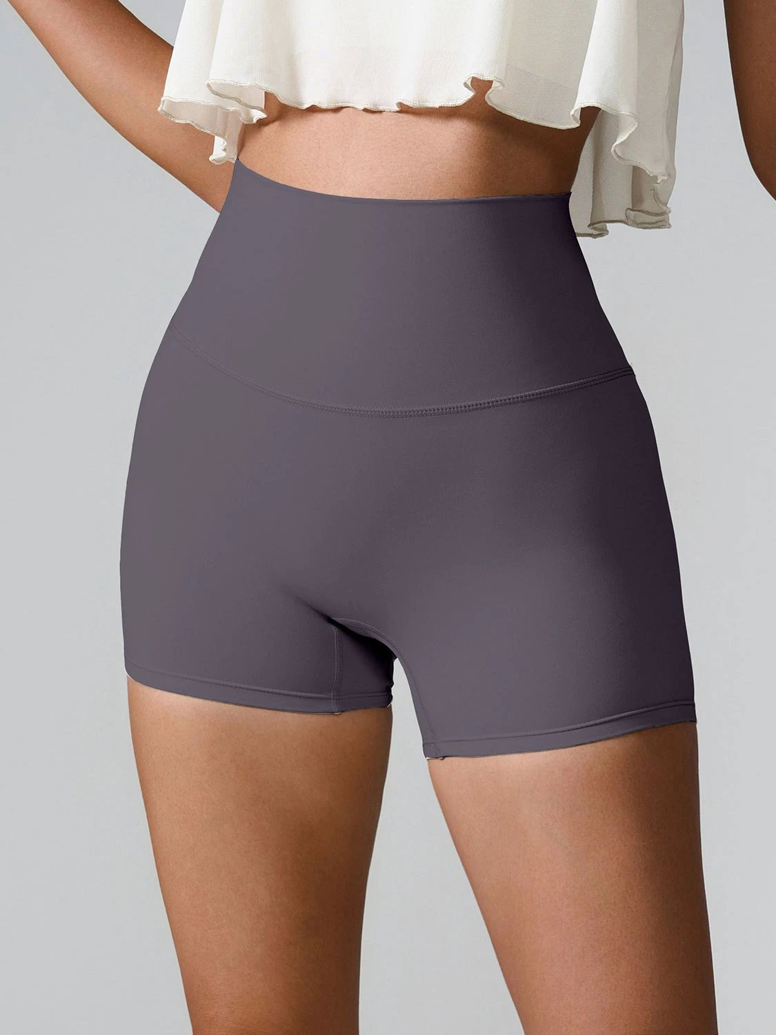 High Waist Active Shorts by Lady Ros