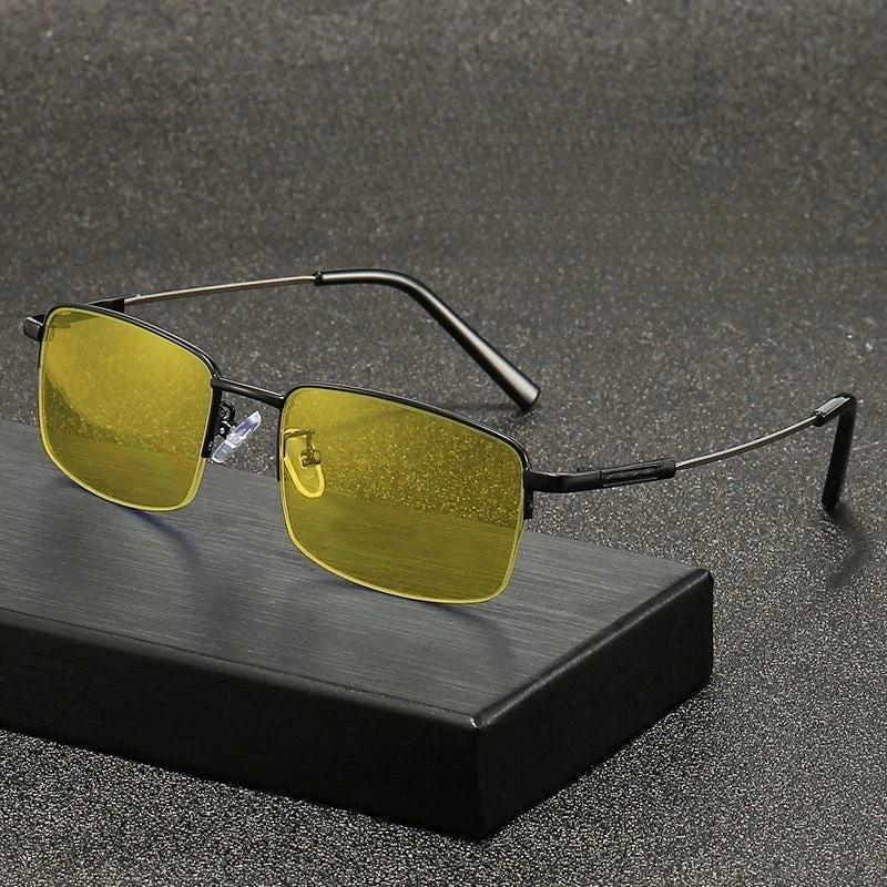 High Beam Night Vision Light Night Anti-glare HD Ultra Light Glasses For Men by GJG Denim