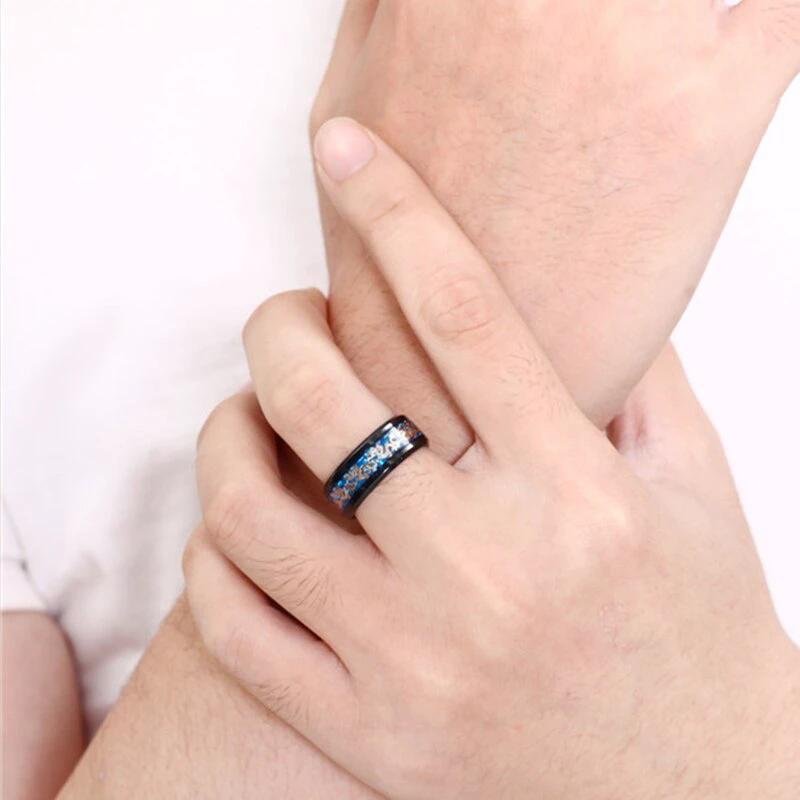 Men's Pattern Ring by GJG Denim