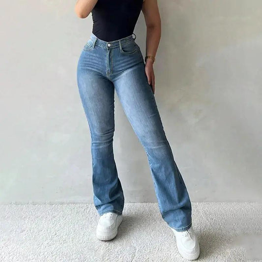 Women's Slimming Bootcut Jeans by GJG Denim