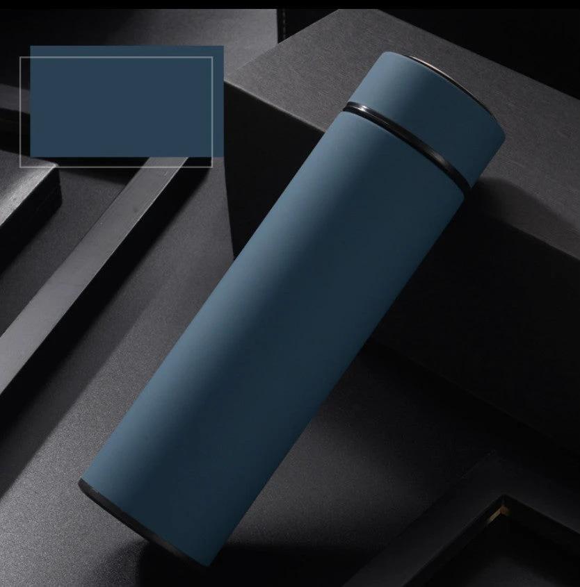 450ml Stainless Steel Water Bottle Double Wall Vacuum Insulated Business Travel Sport Outdoor Water Bottle by GJG Denim