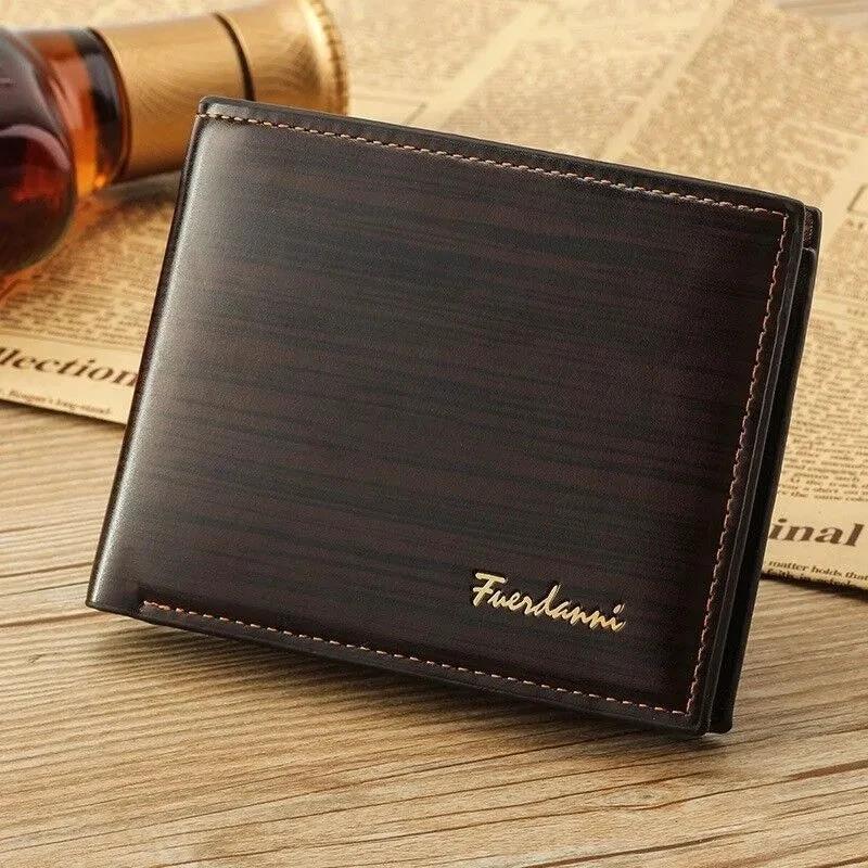 Men's Bifold Leather Wallet by GJG Denim