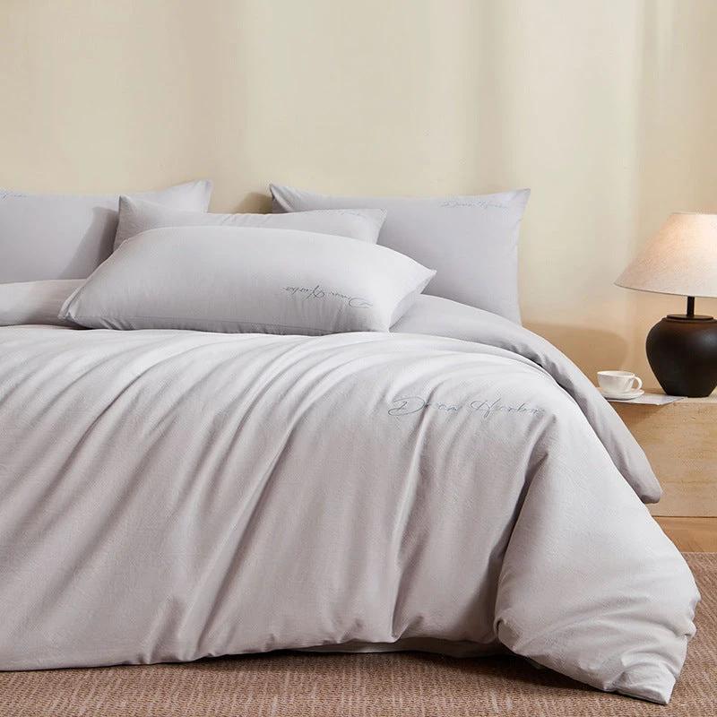 Four-piece Duvet Bedding Set by GJG Denim