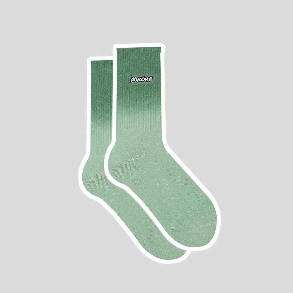 Men's Trendy Sports Dyed Cotton Tube Socks by GJG Denim