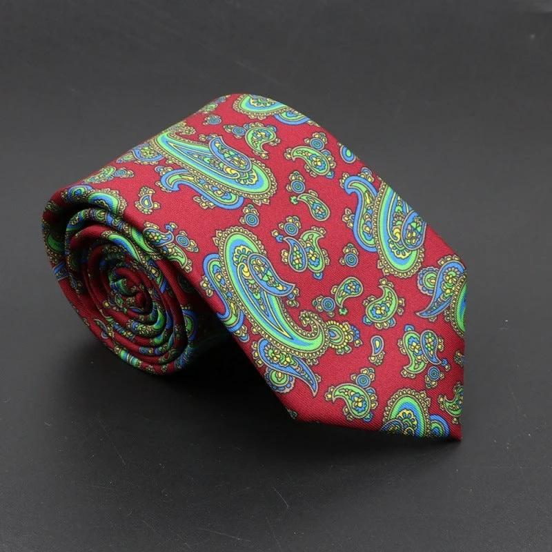 Men's Super Soft Bohemian Silk Ties by GJG Denim