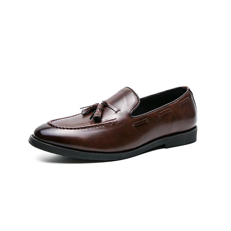Men's Casual Tassel Slip-on Shoes by GJG Denim