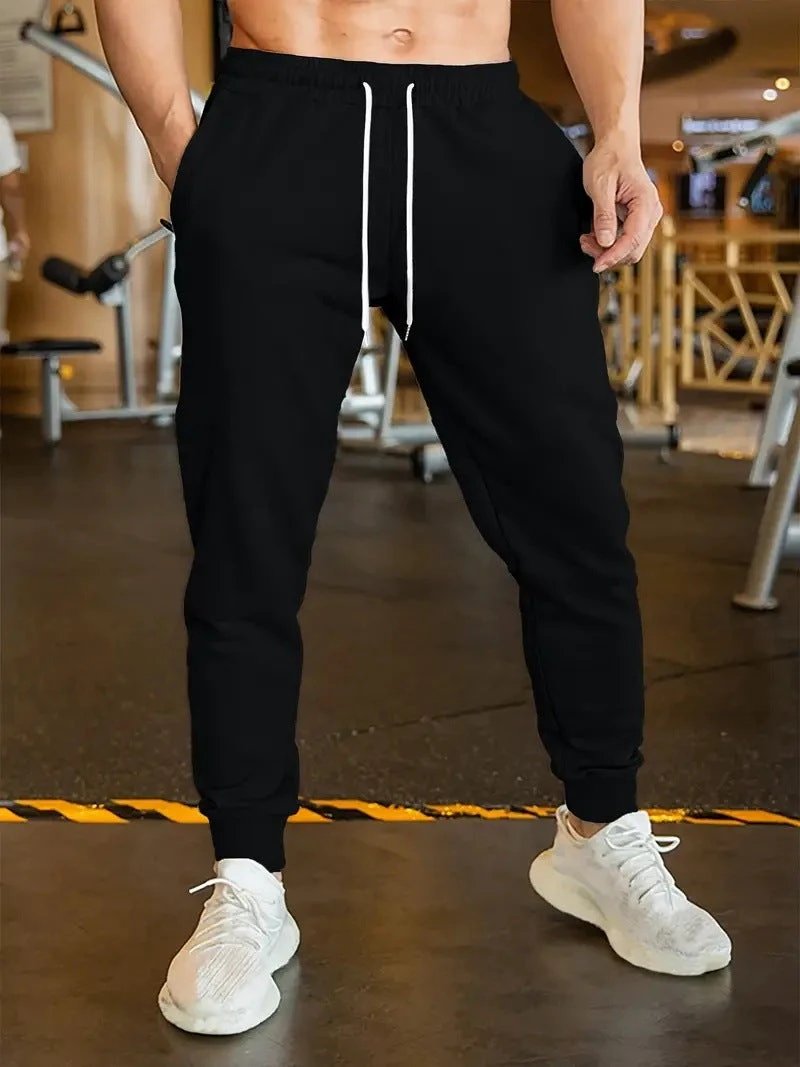 Men's Leisure Elastic Sweatpants by GJG Denim