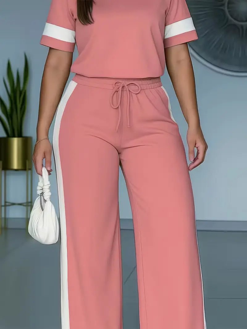 Color-contrast Outfit set by GJG Denim