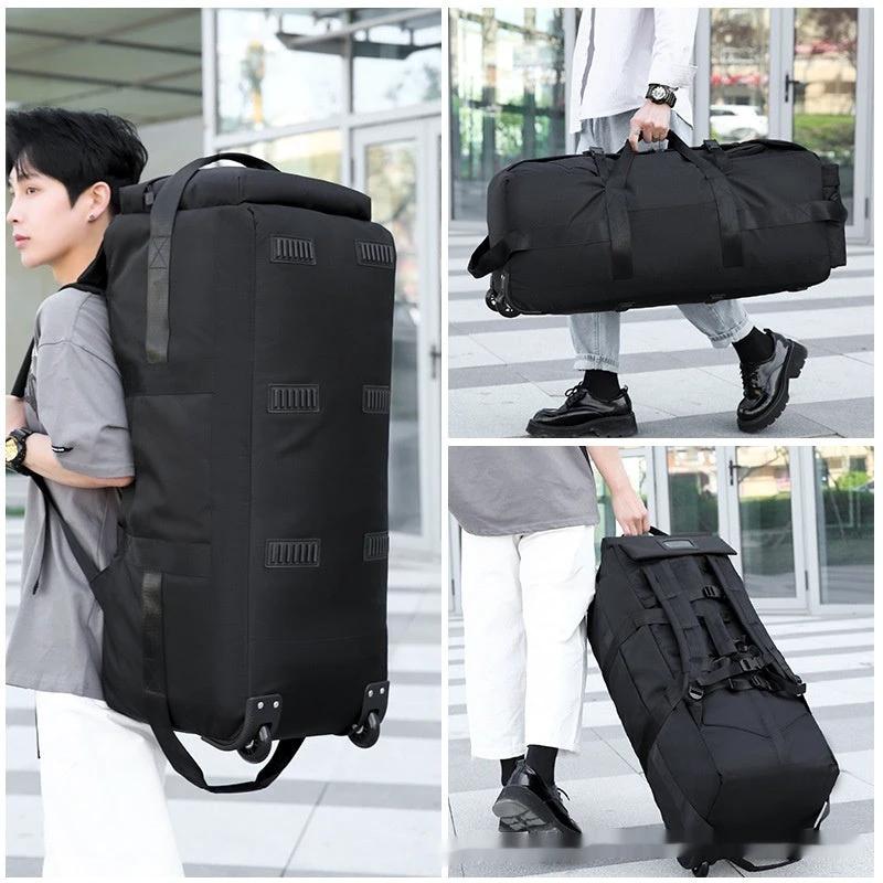 Men's Outdoor Waterproof Luggage Bag For Travel Tugboat by GJG Denim