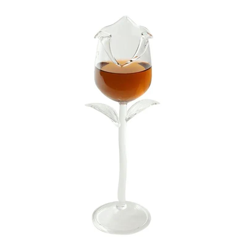 Fancy Red Wine Goblet by GJG Denim