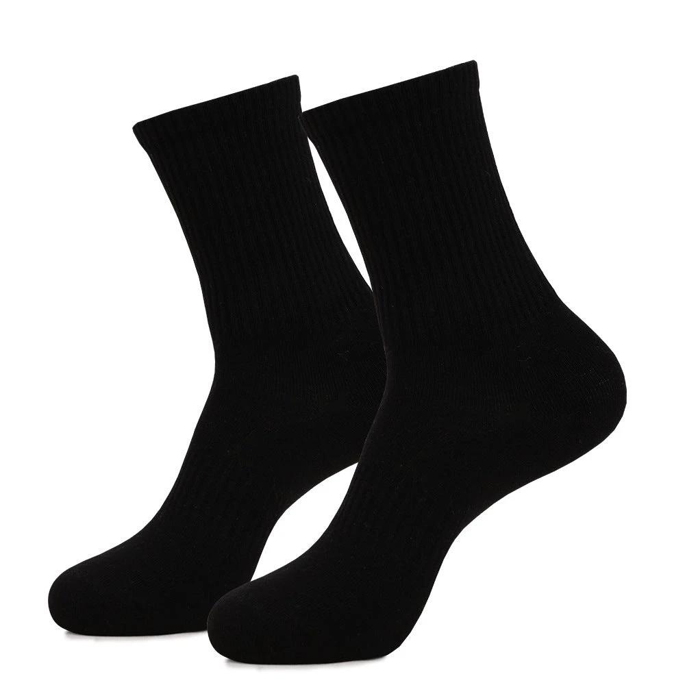 Men's Mid-calf Combed Cotton Athletic Sweat-absorbent Breathable High-pass Non-stuffy Socks by GJG Denim