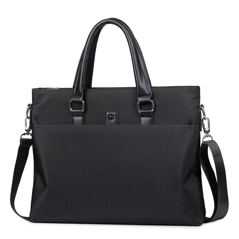 Men's Oxford Cloth Shoulder Crossbody Bag by GJG Denim