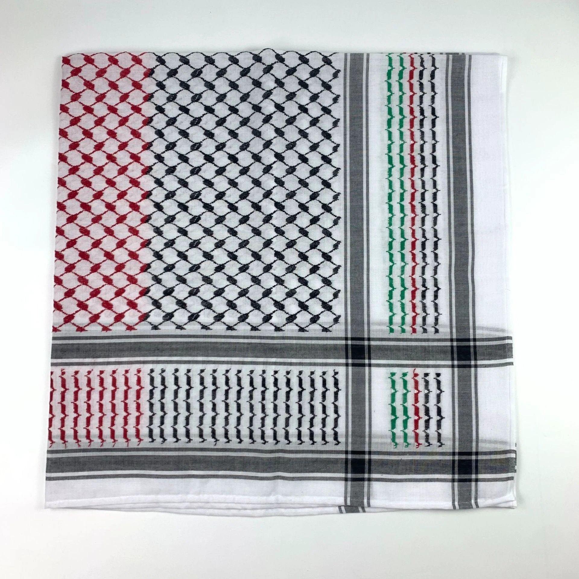 Jacquard Square Scarf For Men by GJG Denim