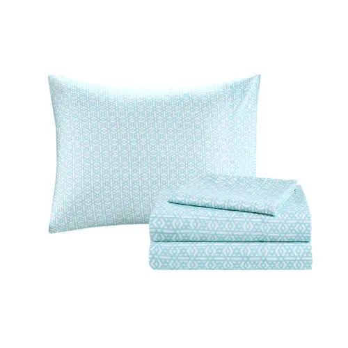 Queen Boho Comforter Set With Bed Sheets by GJG Denim