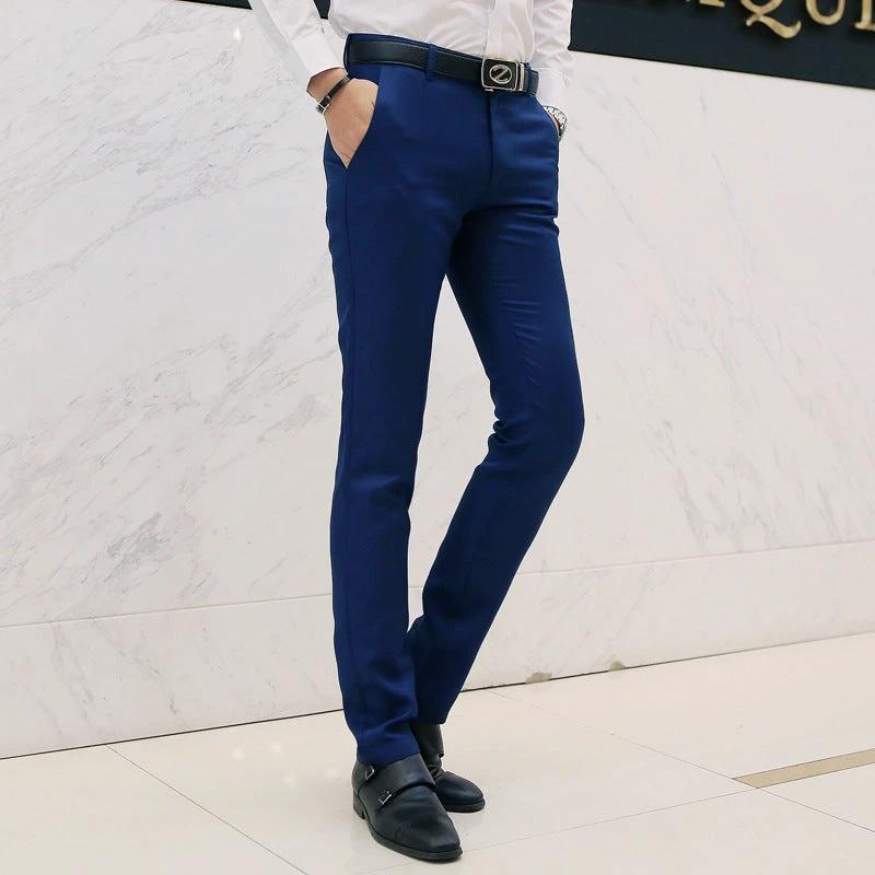 Men's Business Casual Slim-fit Pants by GJG Denim