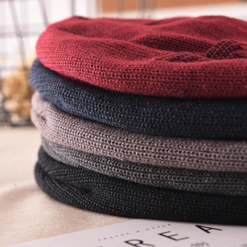 Men's Fashion Knitted Outdoor Warm Woolen Beanie by GJG Denim
