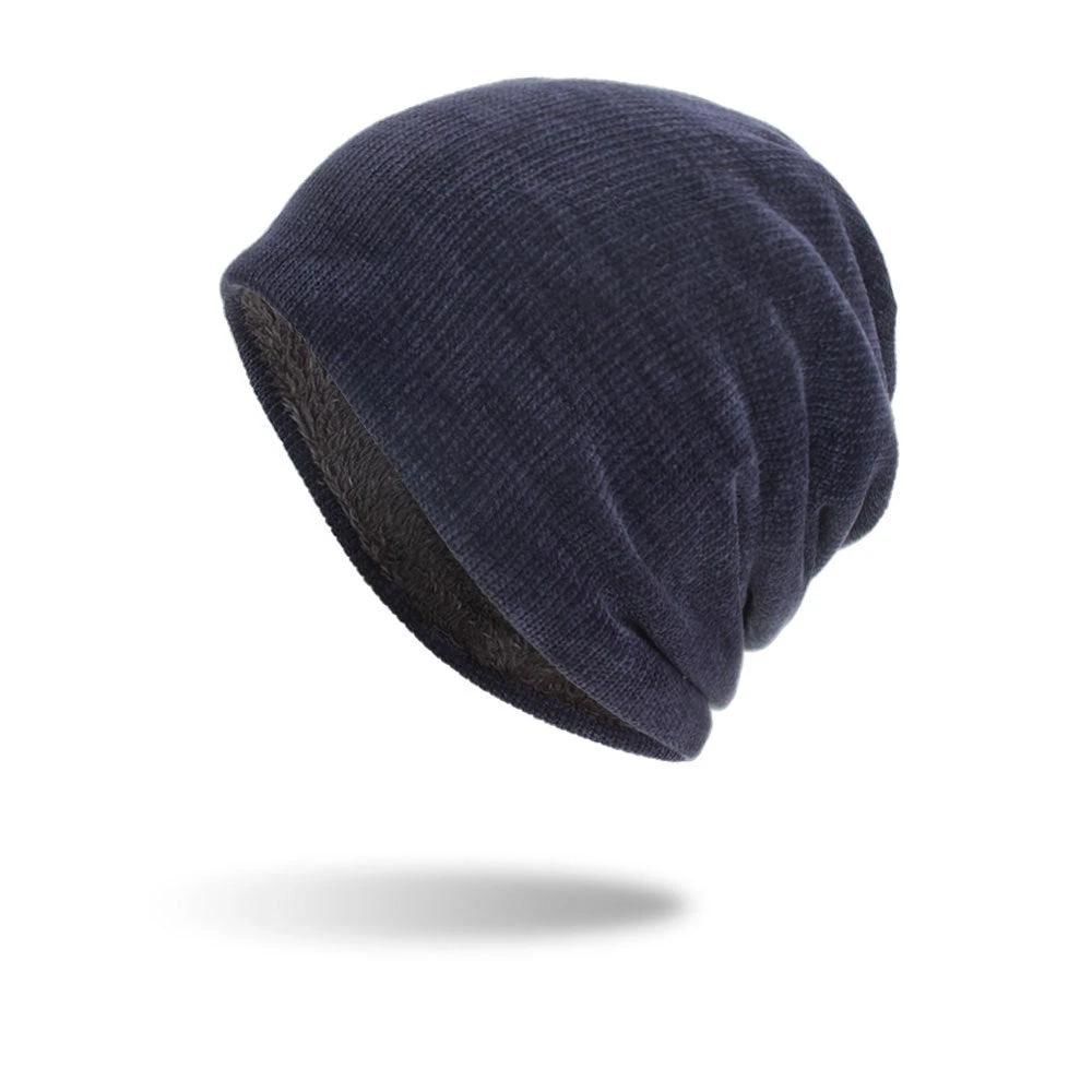 Men's Corduroy Style Knitted Beanie by GJG Denim