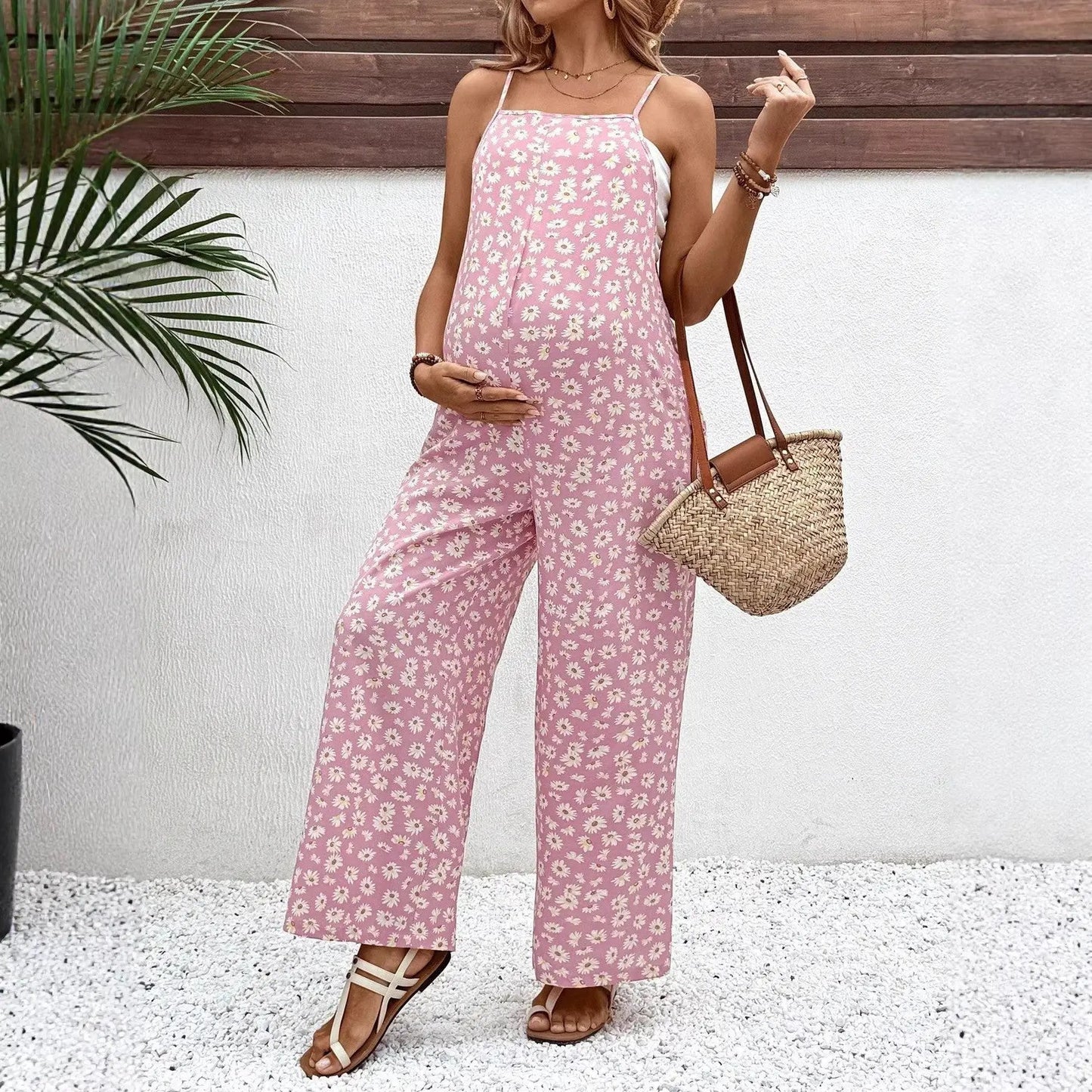 Bohemian Style New Print Jumpsuit by GJG Denim