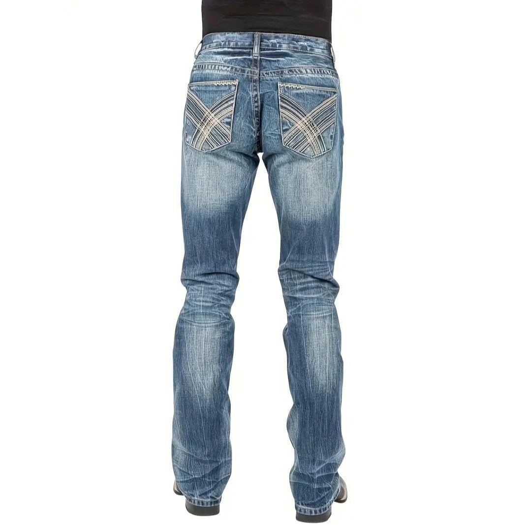 Men's Straight Leg Jeans by GJG Denim
