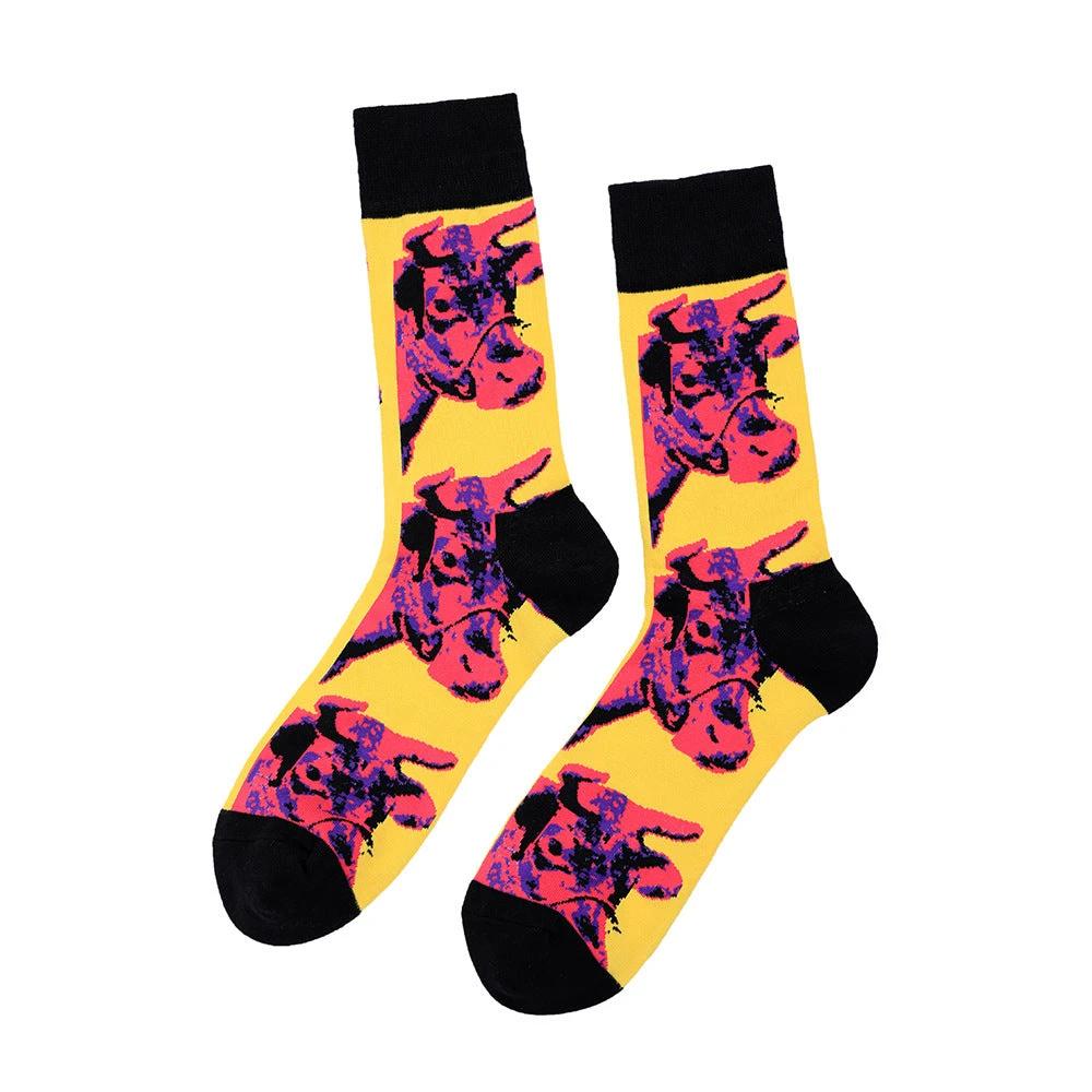 Men's Funny Tube Socks by GJG Denim